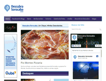 Tablet Screenshot of descubrasorocaba.com.br